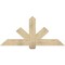 Ekena Millwork Kennewick Rough Sawn Timber Gable Bracket, Douglas Fir, 60"W x 27"H x 4"D x 6"F, 11/12 Pitch GBW060X27X0406KEN00RDF - alternate 1